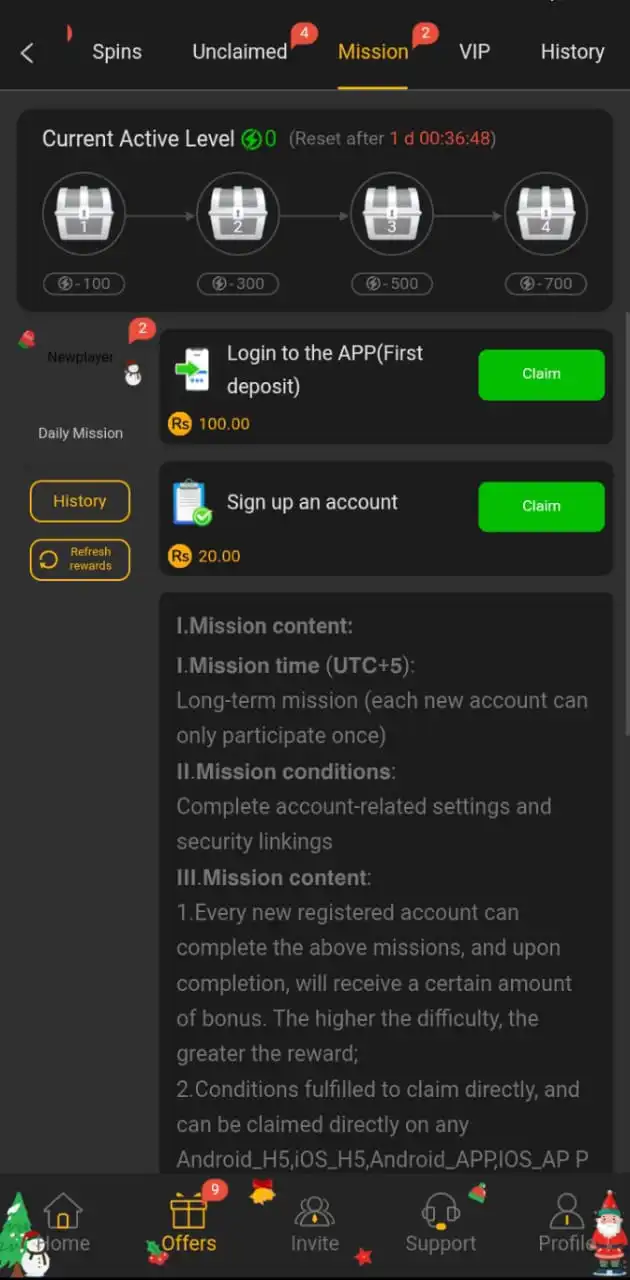 X666.com APK Download Login bonuses